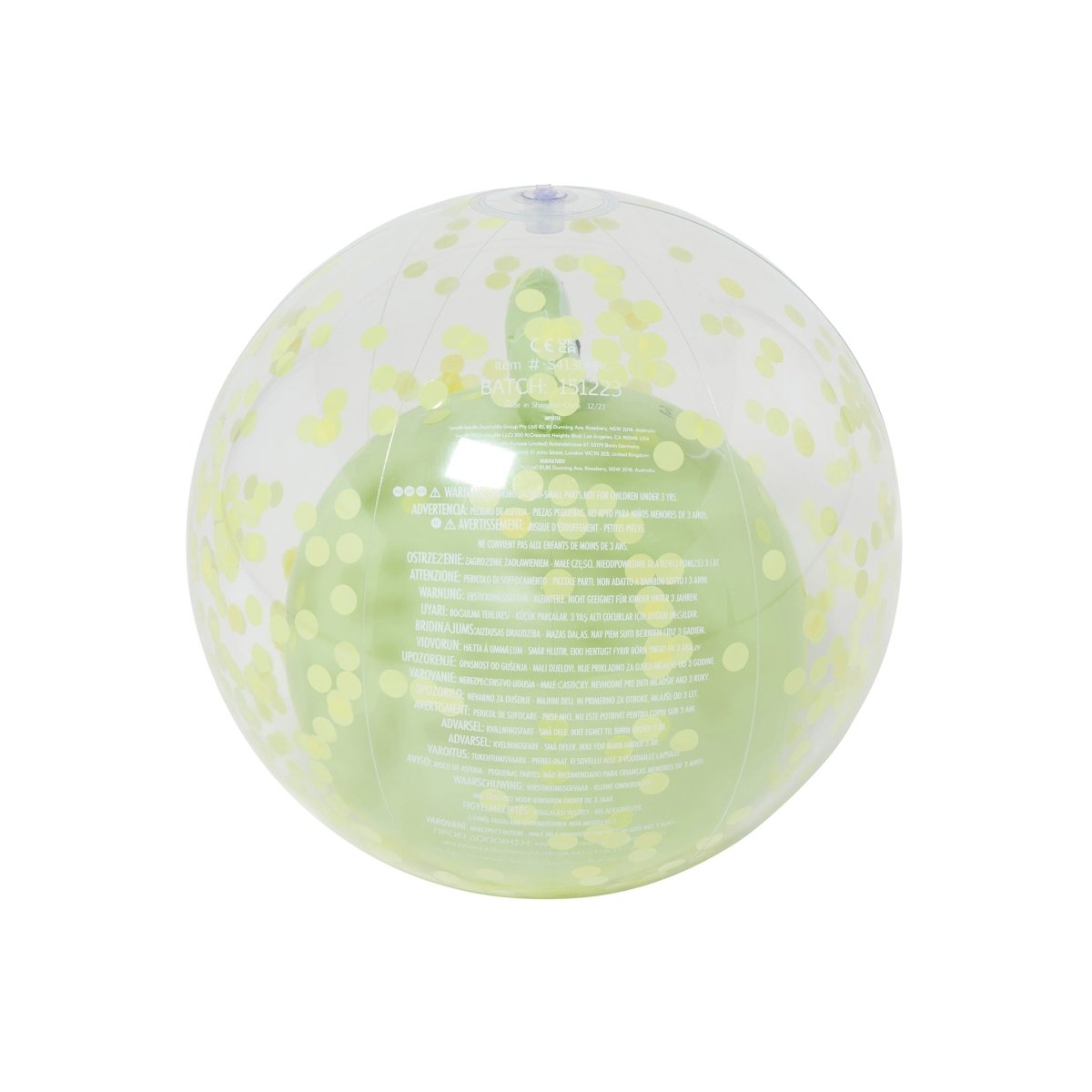 3D Inflatable Beach Ball - Cookie the Croc