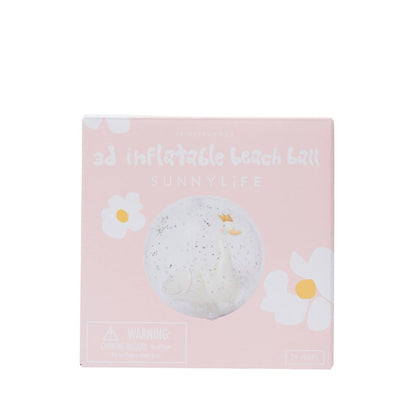 3D Inflatable Beach Ball - Princess Swan