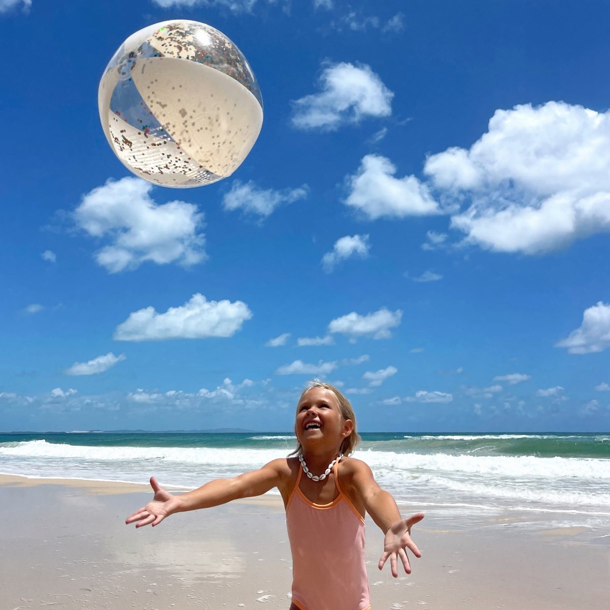 Inflatable Beach Ball - Cotton Candy