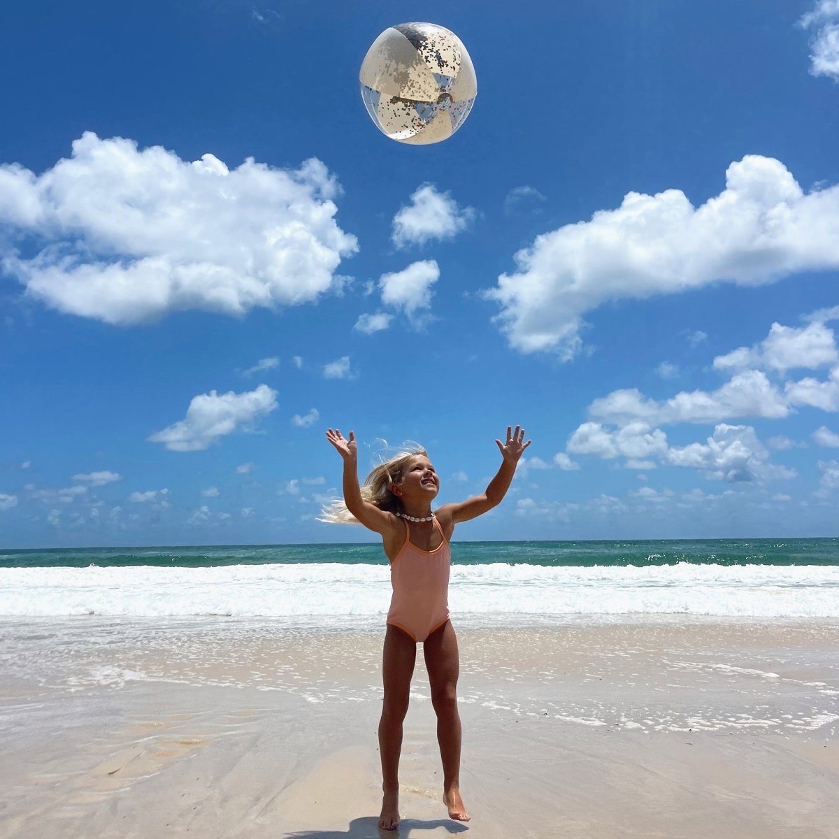 Inflatable Beach Ball - Cotton Candy