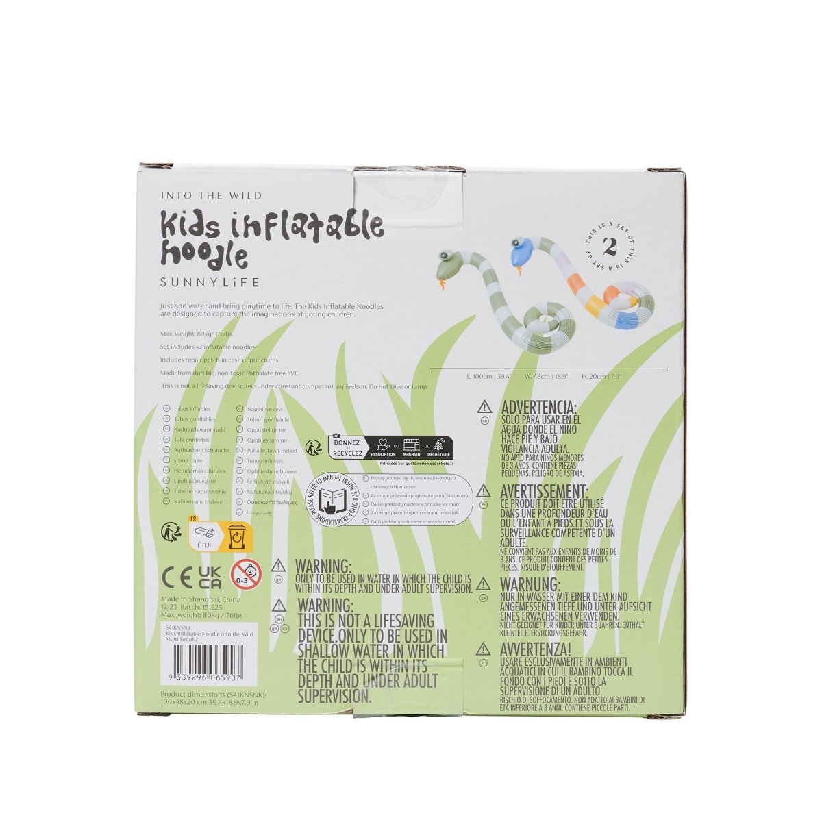Kids Inflatable Noodle - Into the Wild