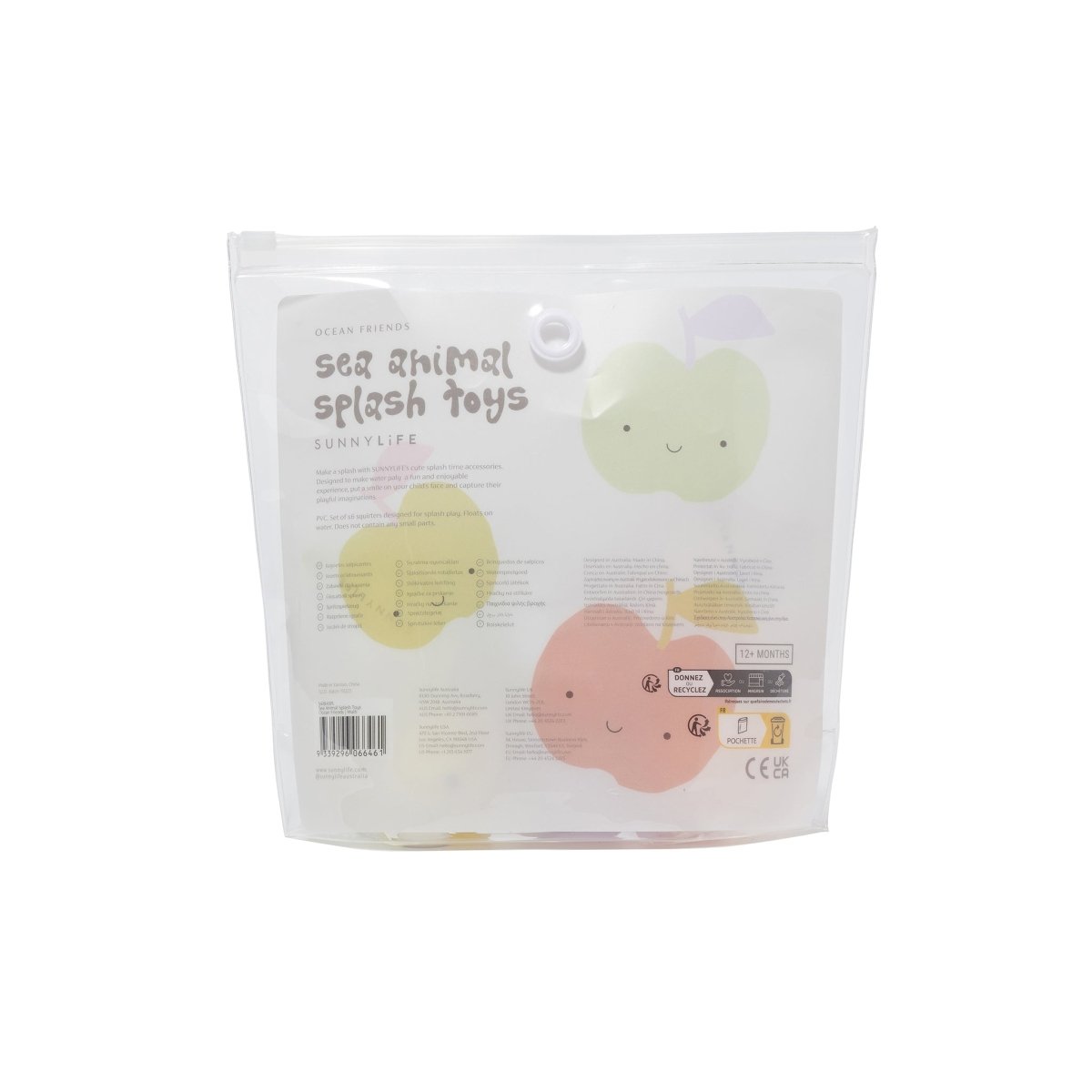 Sea Animal Splash Toys - Apple Sorbet